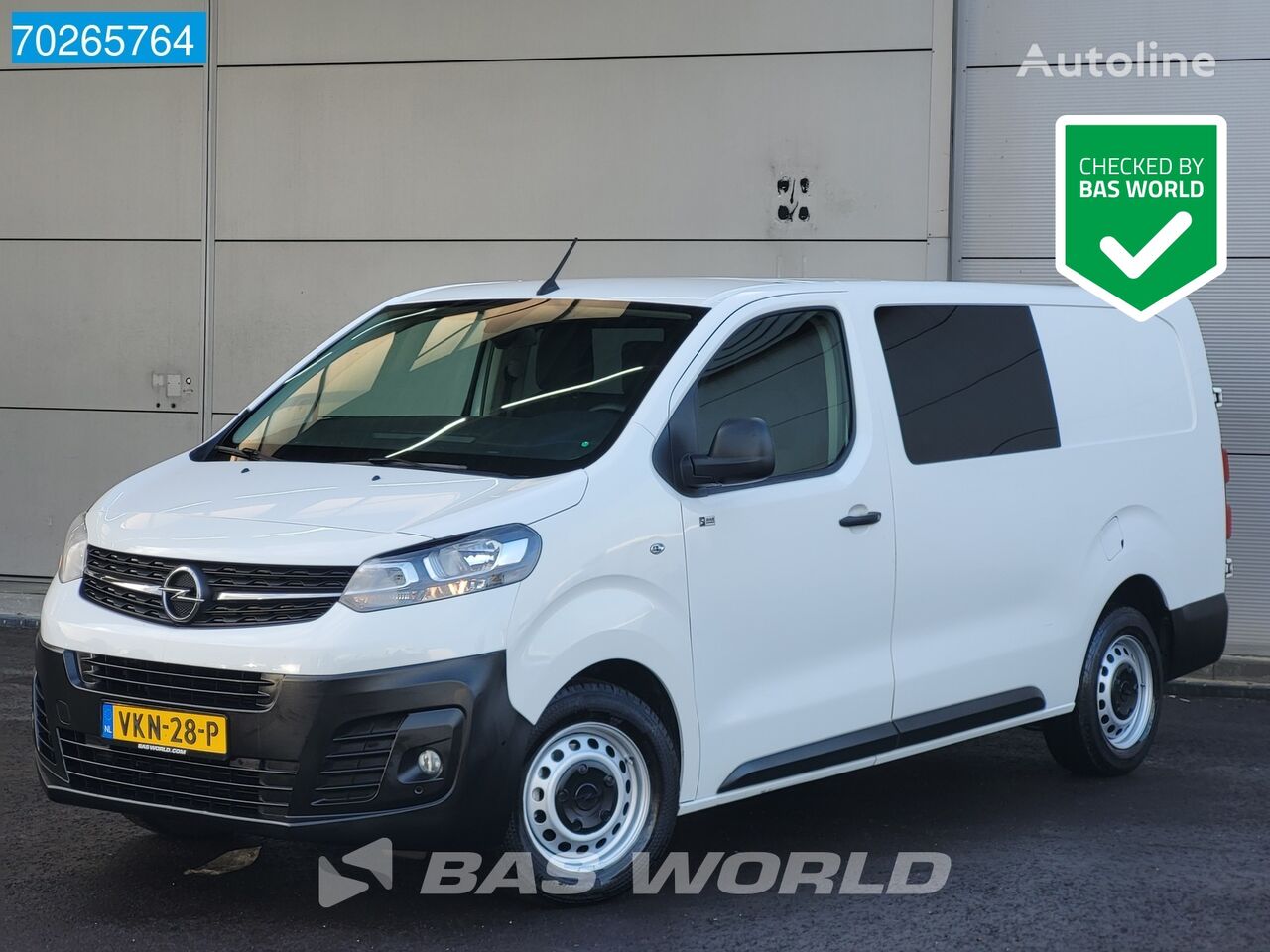 kompaktiškas furgonas Opel Vivaro 120PK L3H1 Dubbel Cabine Navi Camera Trekhaak Airco Cruis