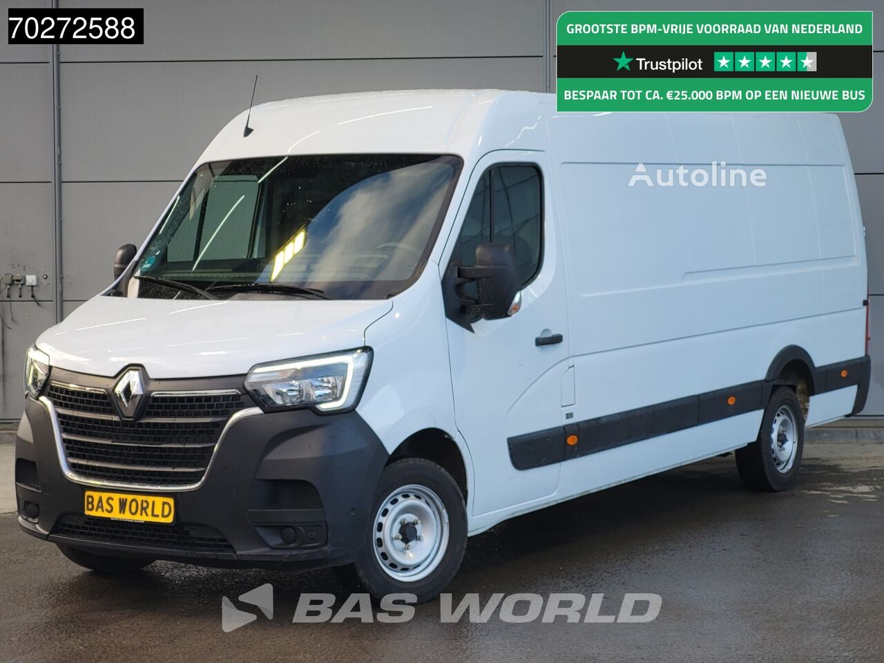 Renault Master 145PK L4H2 RWD Airco Cruise Parkeersensoren 13m3 Airco Cr car-derived van