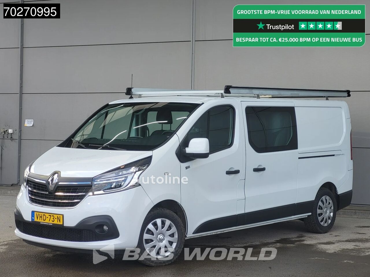 легковой фургон Renault Trafic 120pk L2H1 Dubbel Cabine LED Imperiaal Trekhaak Navi Came