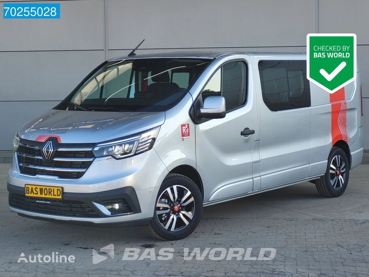 furgão compacto Renault Trafic 170pk Automaat Dubbel Cabine Airco Cruise Camera Parkeers novo