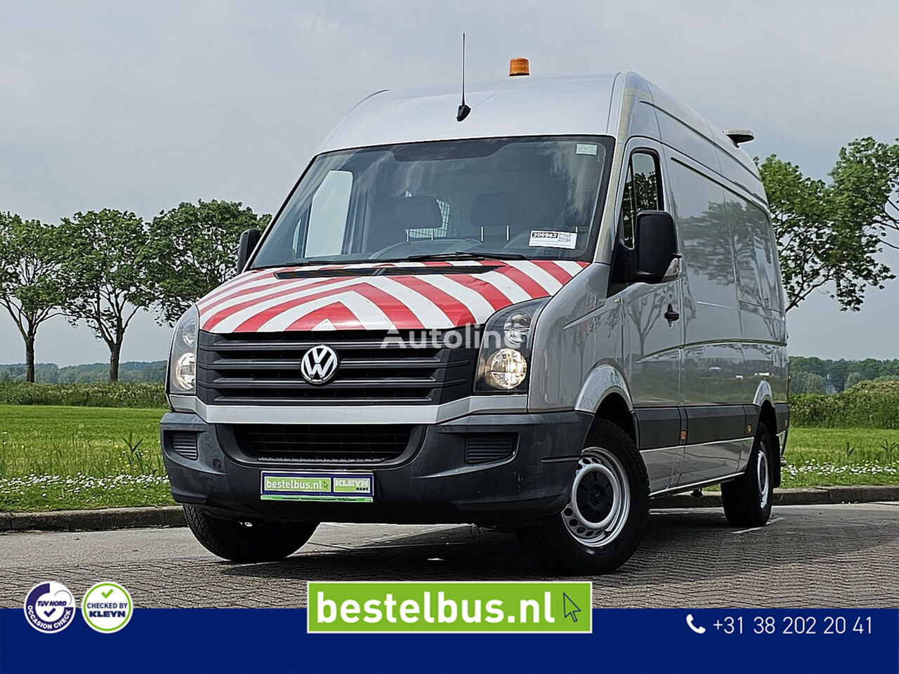 mały samochód dostawczy Volkswagen CRAFTER 35 2.0 l2h2 airco trekhaak!