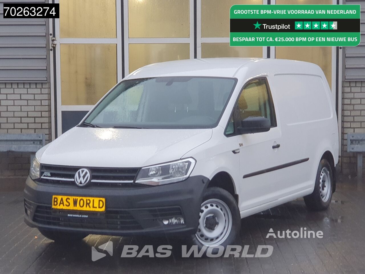 легковой фургон Volkswagen Caddy 110PK Automaat L2H1 Elektrisch 37,3 kWh 159km WLTP Trekhaa