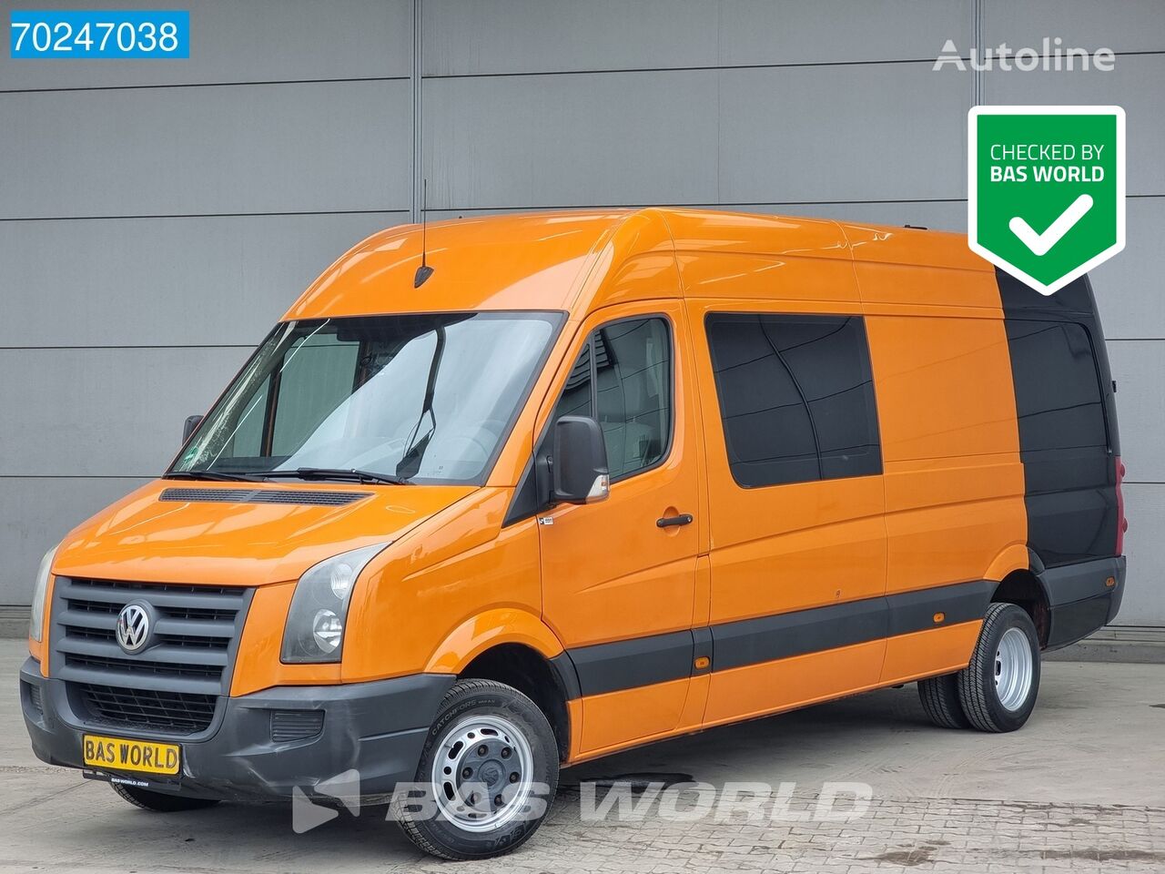 سيارة نقل بضائع صغيرة Volkswagen Crafter 136pk L3H2 Dubbel Cabine Dubbellucht Airco Cruise Trekha