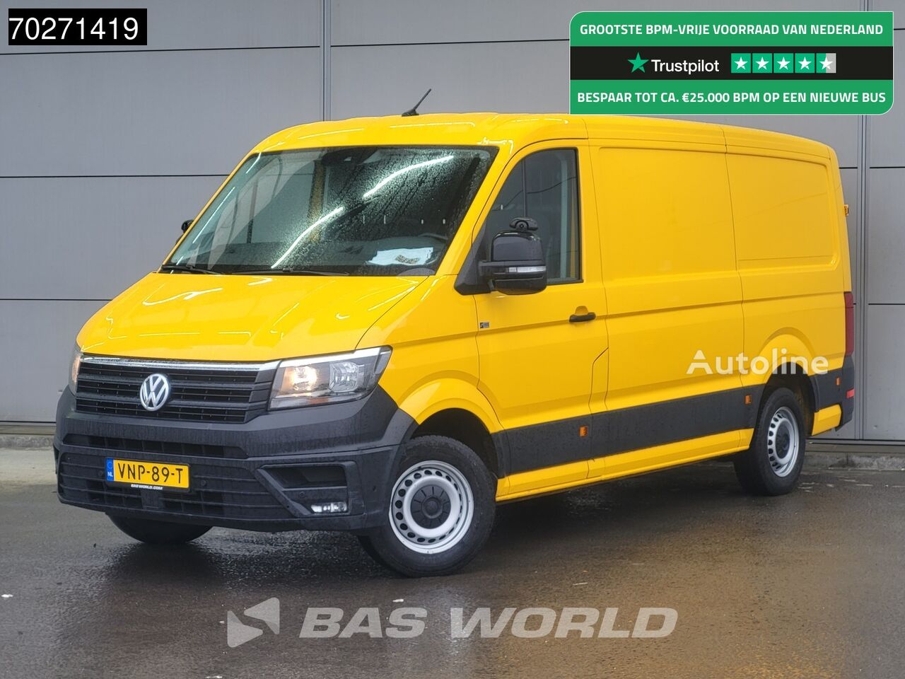 fourgonnette Volkswagen Crafter 140pk Automaat L3H2 Navi Camera Airco Cruise L2H1 10m3 A