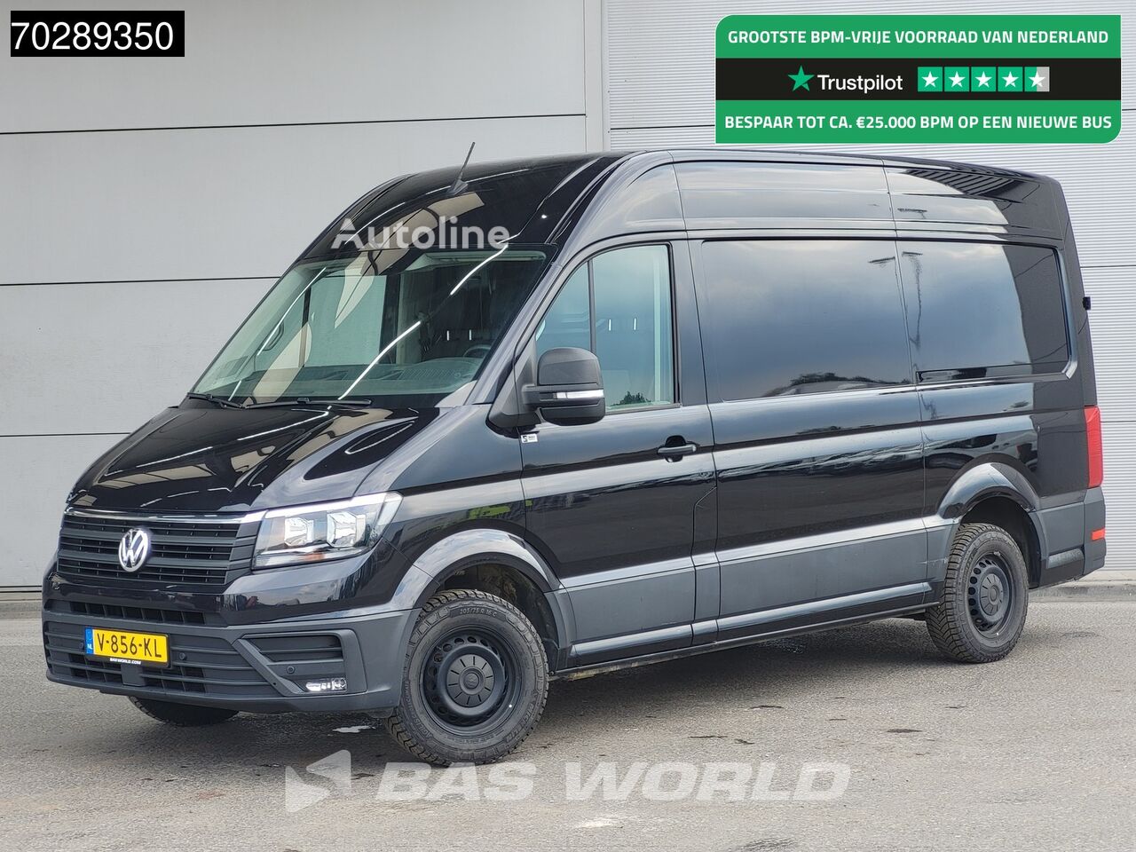 Furgão compacto Volkswagen Crafter 140pk L3H3 Trekhaak Navi Airco Cruise Parkeersensoren AP - Autoline