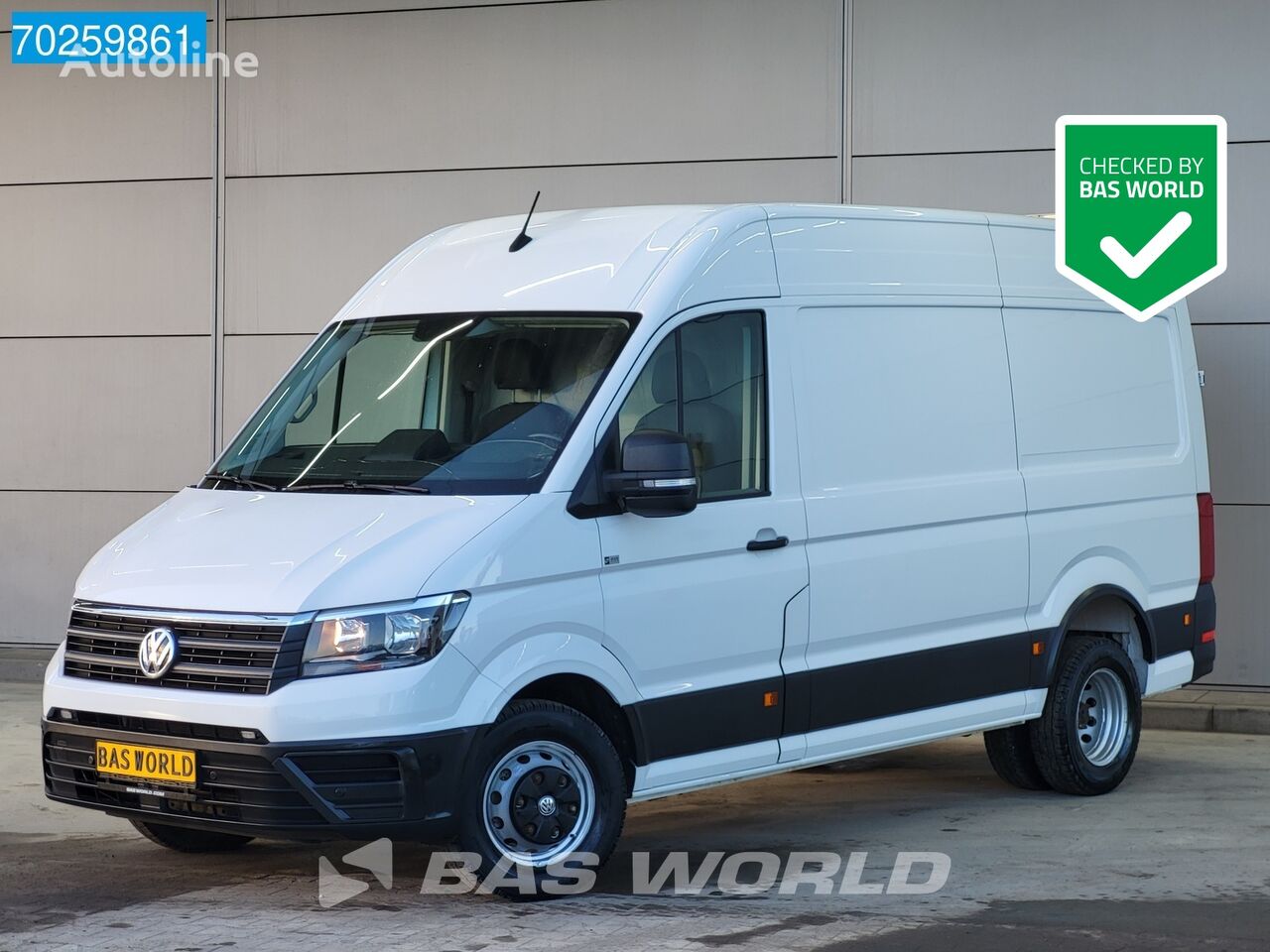 Volkswagen Crafter 177pk 50 Dubbellucht L3H3 3500kg trekhaak Airco Cruise L lichte bestelwagen