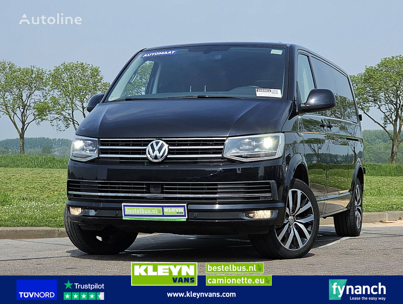 kompaktiškas furgonas Volkswagen TRANSPORTER 2.0 TDI l2 dubbel cabine led