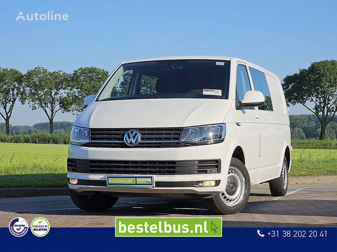 kompaktiškas furgonas Volkswagen TRANSPORTER 2.0 TDI l2 dubbel cabine nap