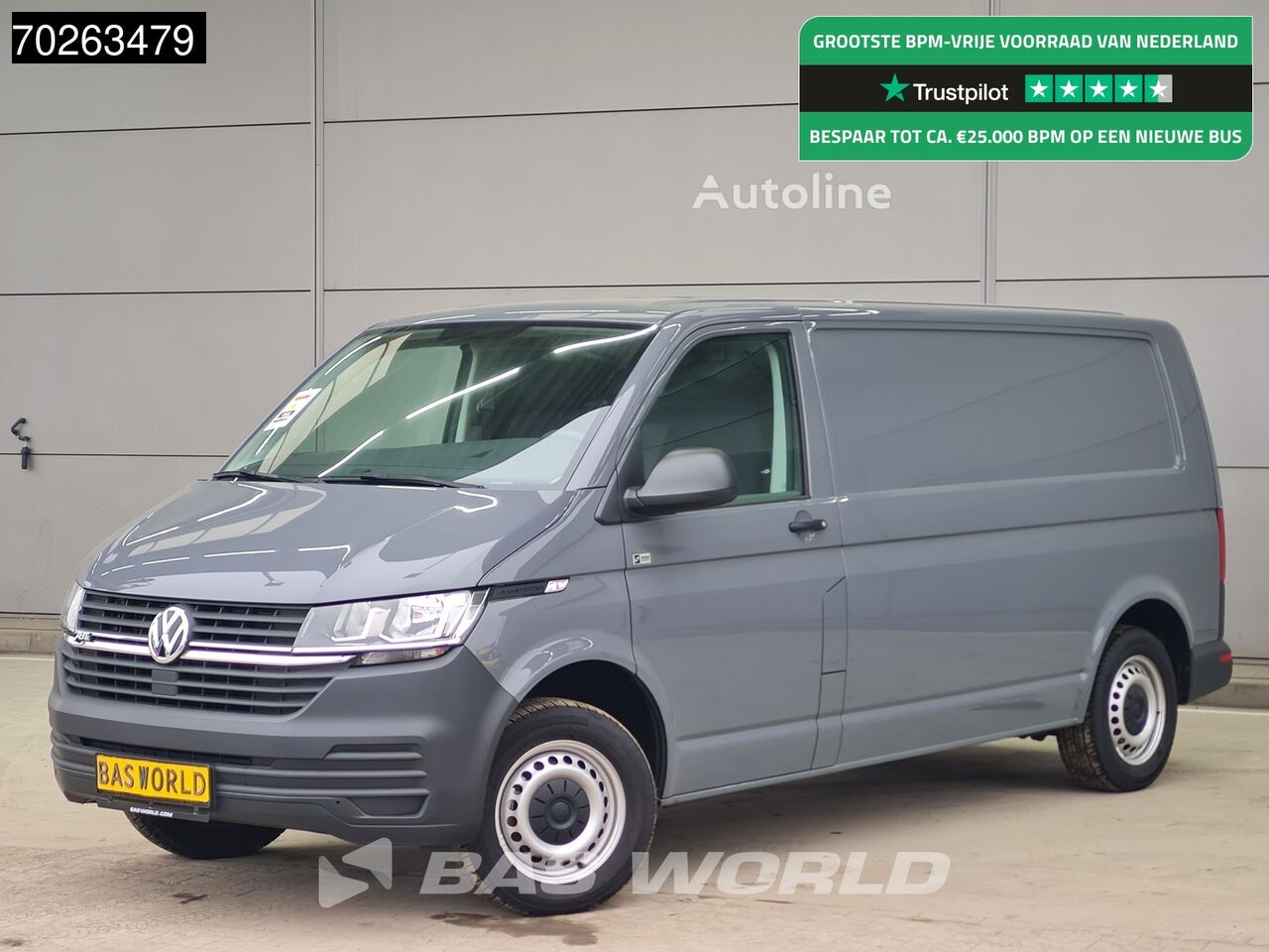 легковой фургон Volkswagen Transporter 110pk L2H1 138KM WLTP 37,3kWh 100% Elektrisch ABT E-