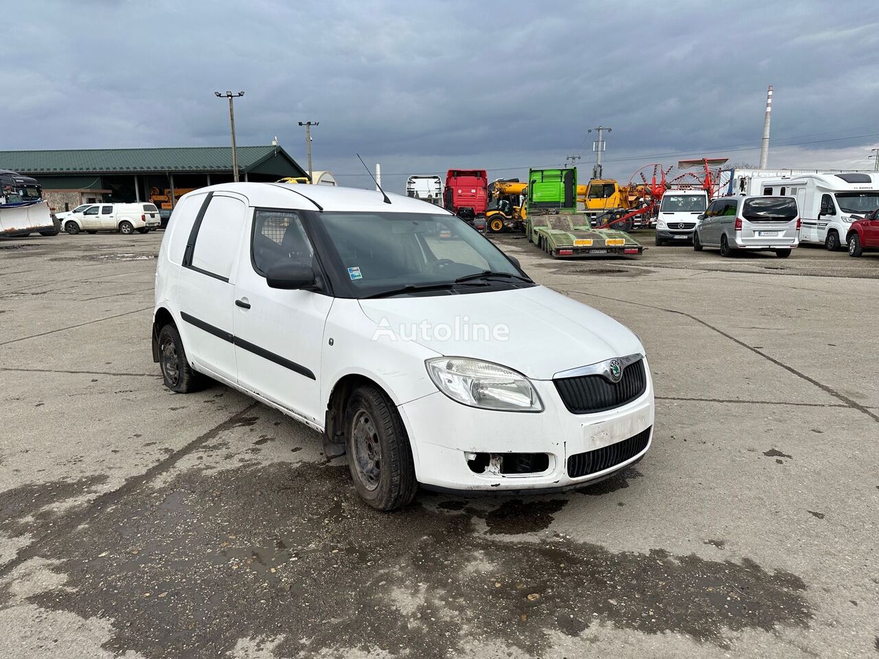 mały samochód dostawczy Škoda Roomster 1,2