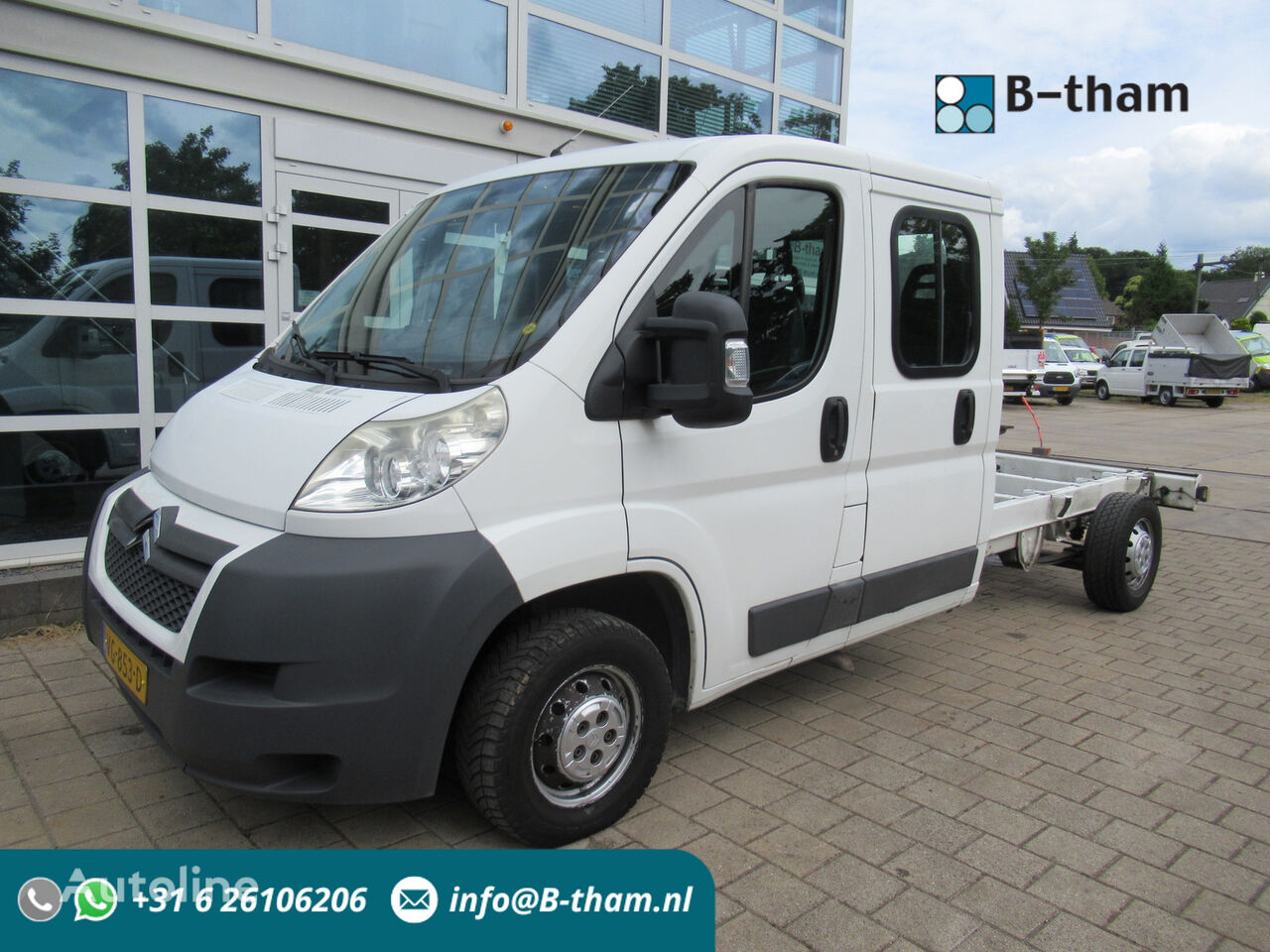 Citroen Jumper 35 2.2HDi 96KW L3 DOKA Dubbelcabine Chassis alusta kuorma-auto < 3.5t