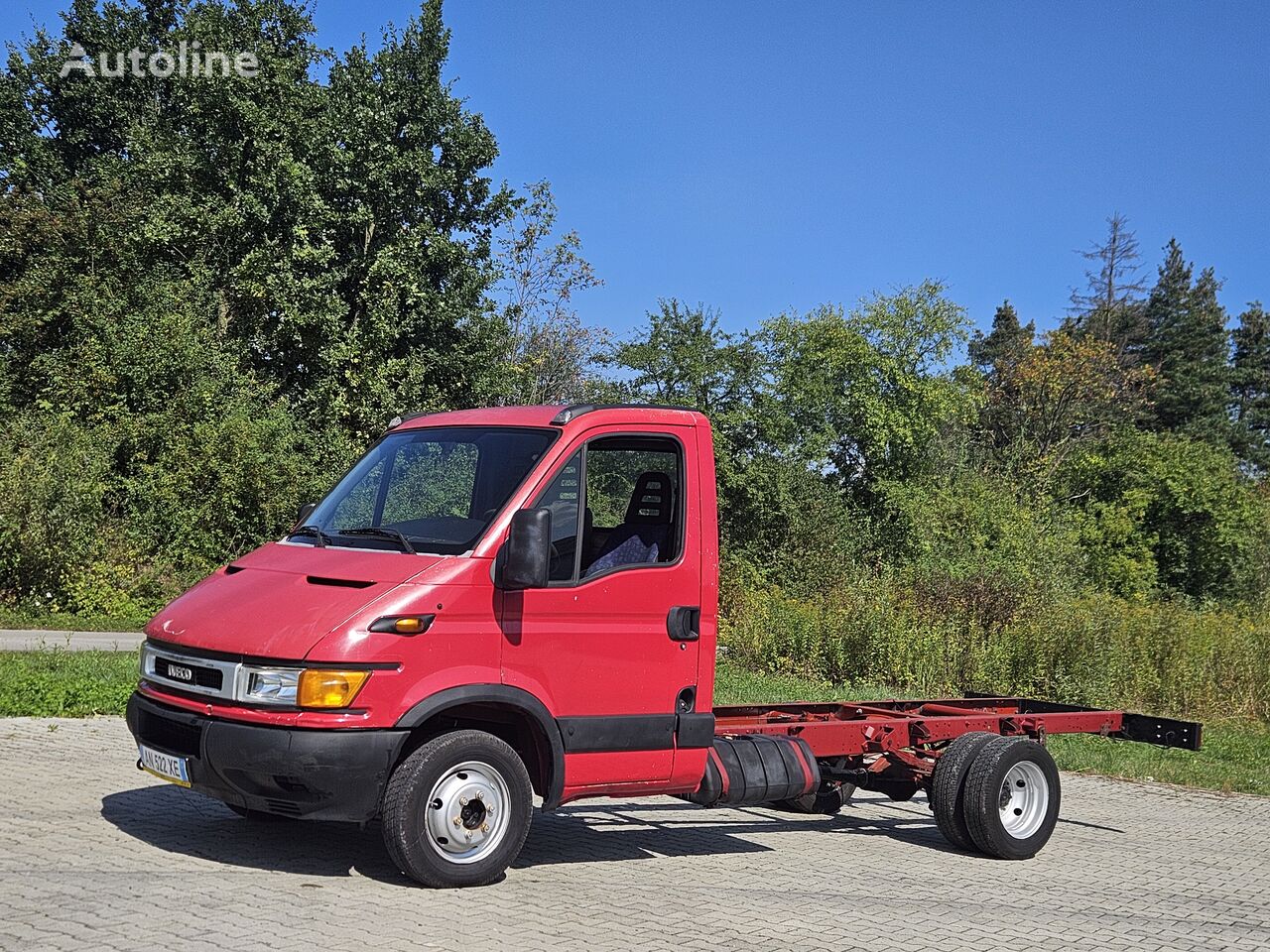 camião chassi < 3.5t IVECO Daily 35c-12 Rama Pod Zabudowę  /Wywrotka/Kiper