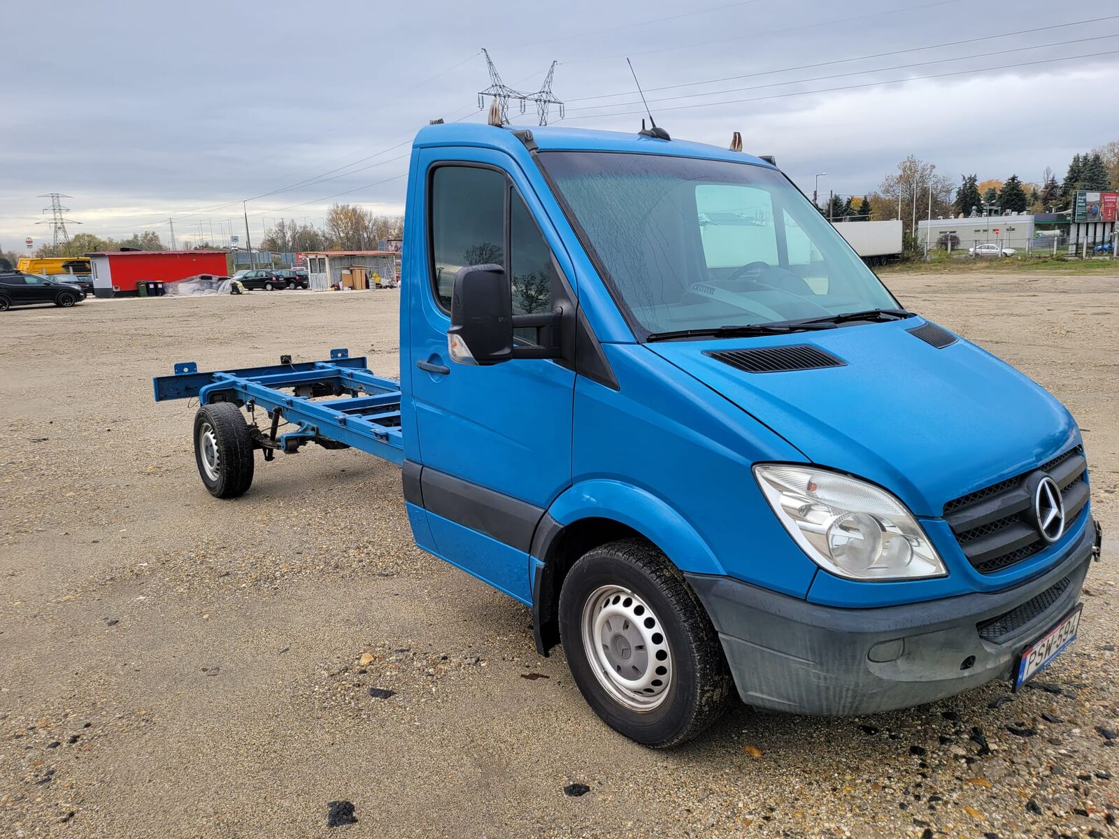 вантажівка шасі < 3.5т Mercedes-Benz 316 cdi - chassis