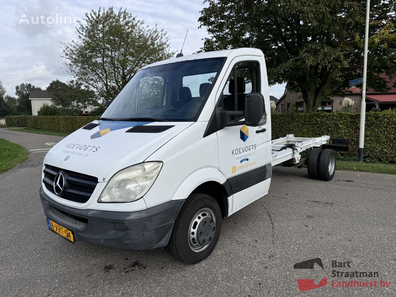 Mercedes-Benz SPRINTER 516 CDI Euro 4 Handgeschakeld Dubbellucht 5Ton Chassis  chassis truck < 3.5t