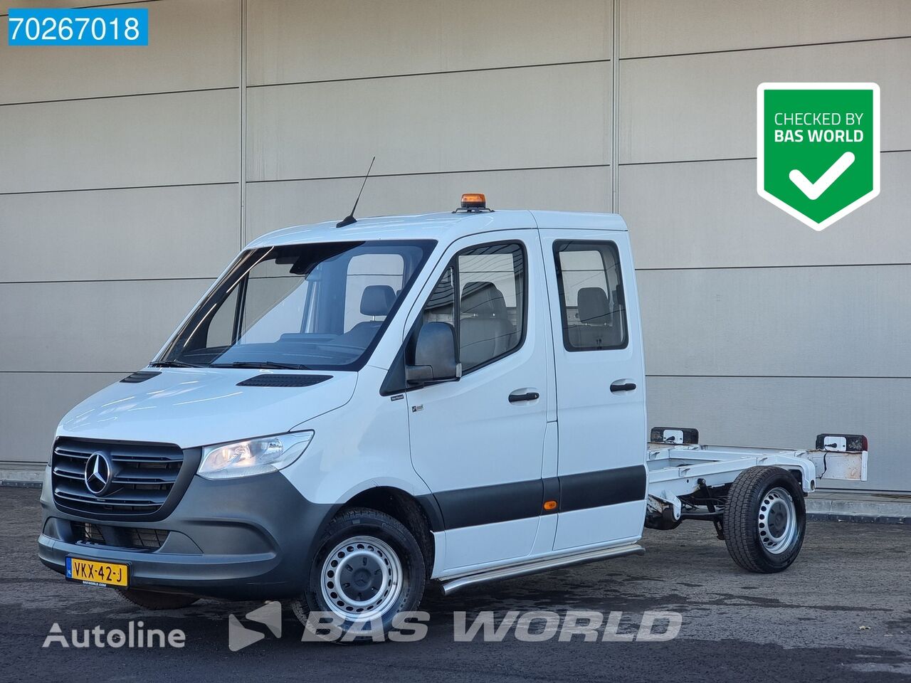 грузовик шасси < 3.5т Mercedes-Benz Sprinter 311 CDI Euro6 Dubbel Cabine Chassis 366WB Airco Cruise