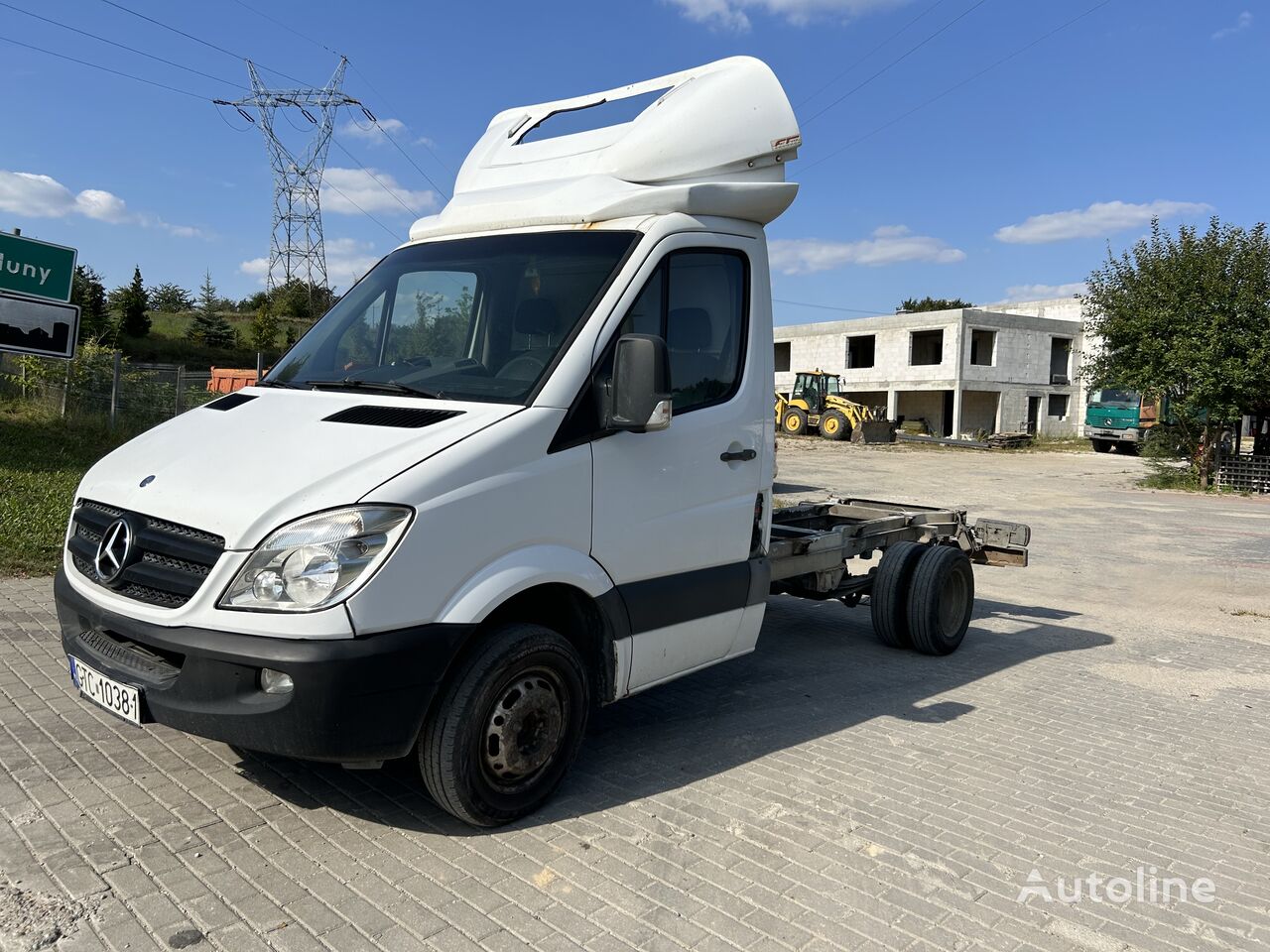 nákladné auto podvozok < 3.5t Mercedes-Benz Sprinter 513 CDI