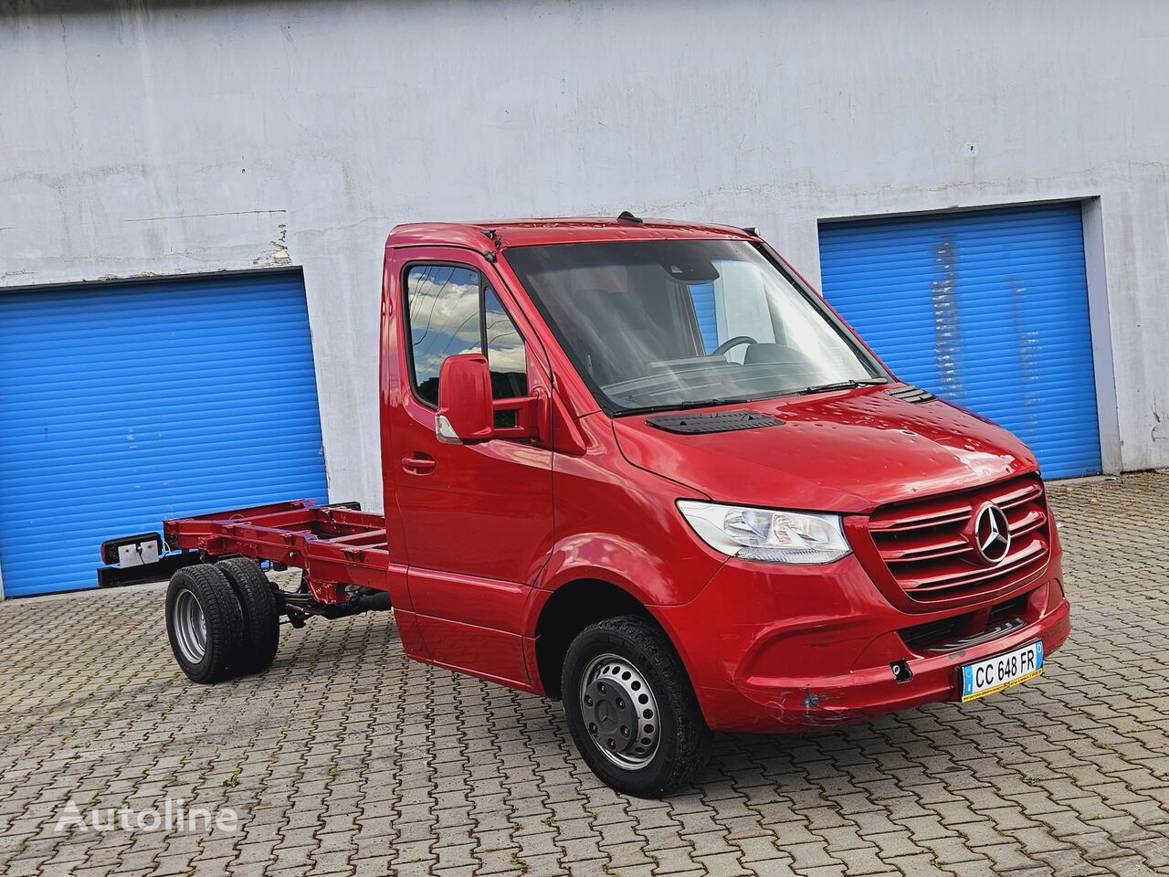 грузовик шасси < 3.5т Mercedes-Benz Sprinter 516/416 CDI Rama, Wywrotka, Kontener, Skrzynia, Plandek