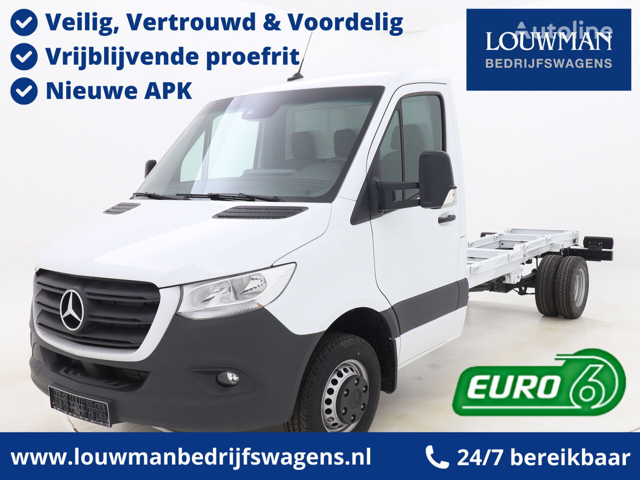 کامیون < 3.5t Mercedes-Benz Sprinter 517 1.9 CDI L3 Achterwielaandrijving Nieuw MBUX 9G-Tron