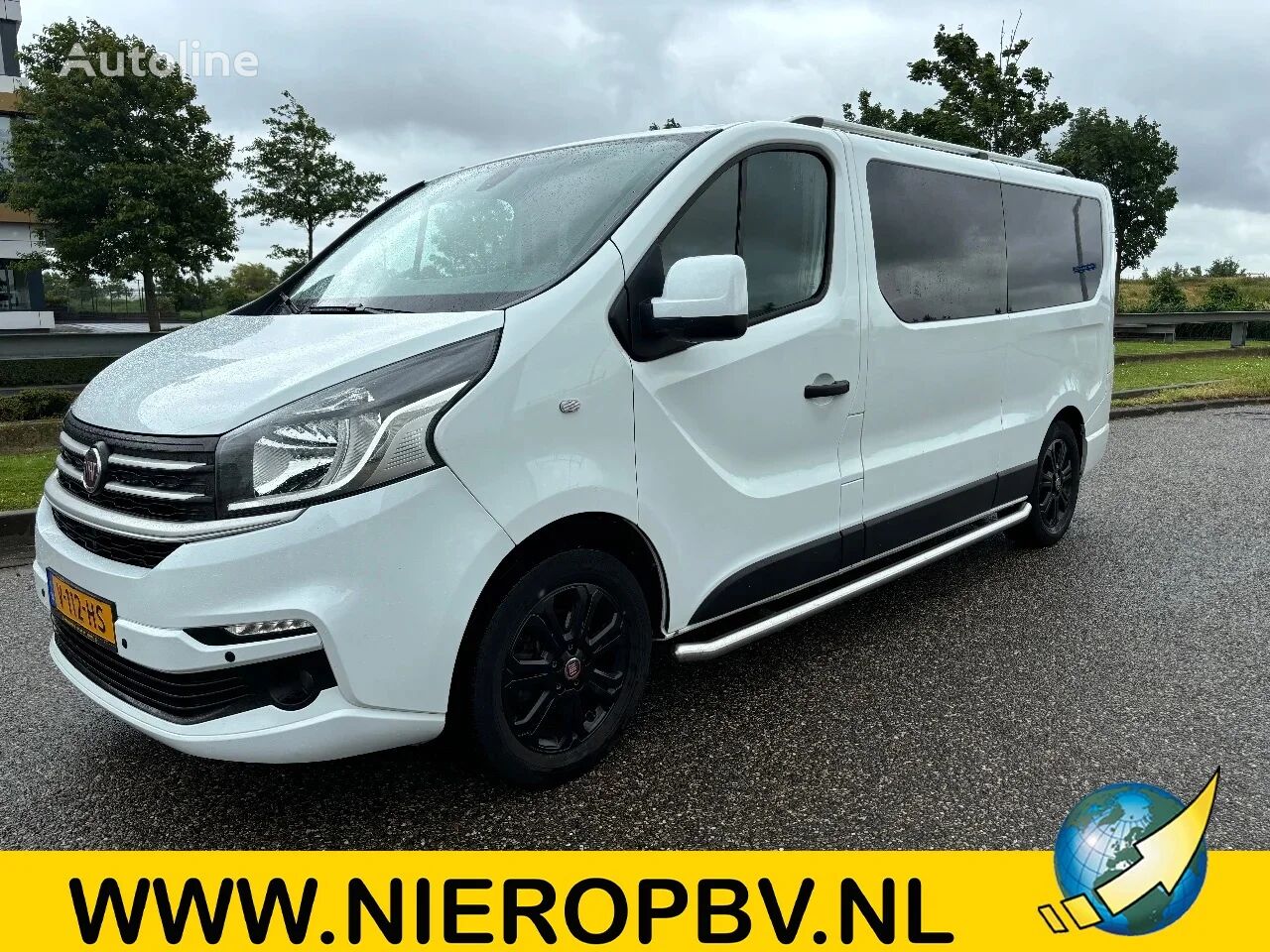 fourgon utilitaire FIAT Talento 1.6MJ L2H1 Dubbelcabine Airco Navi Cruisecontrol Trekhaa