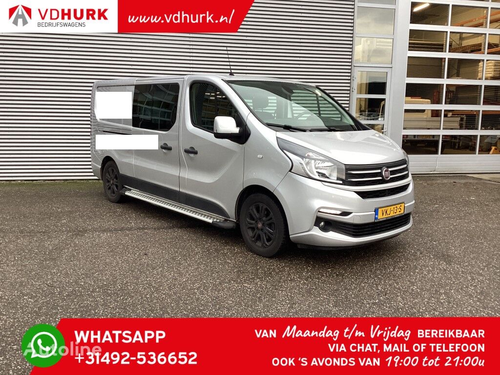 FIAT Talento 2.0 MJ L2 170 pk Aut. DC Dubbel Cabine/ 2x Schuifdeur/ K closed box van