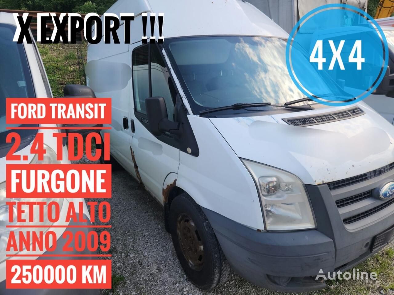 Ford Transit gesloten bestelwagen