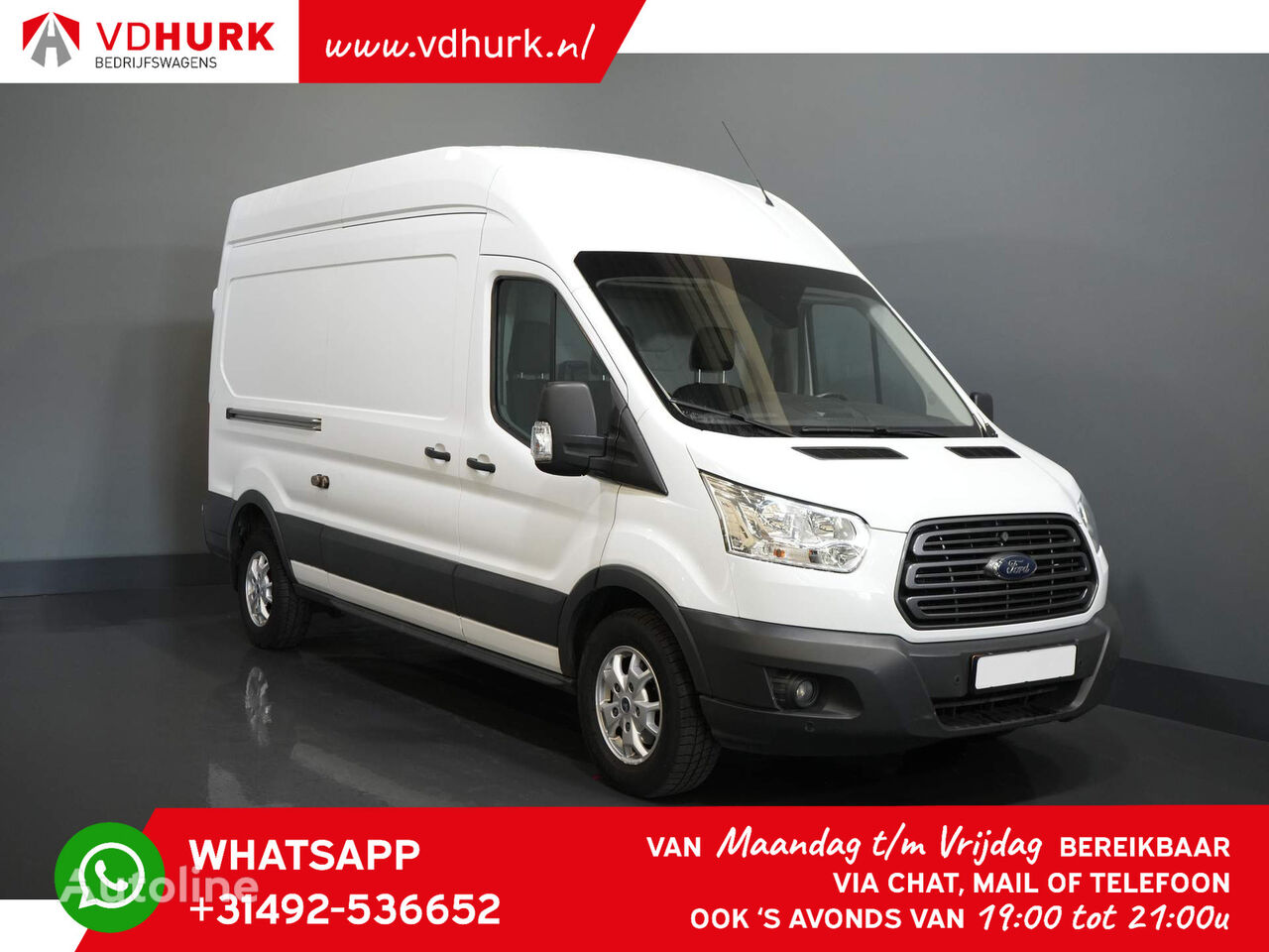 Ford Transit 2.0 TDCI 130 pk Aut. L3H3 Trend SYNC III/ Carplay/ Navi/ closed box van