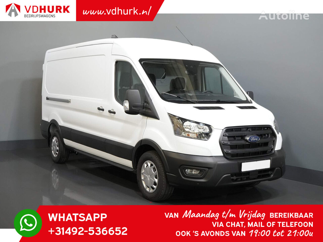 fourgon utilitaire Ford Transit 350 2.0 TDCI 130 pk Aut. L3H2 Trend BPM VRIJ/ Cruise/ PD