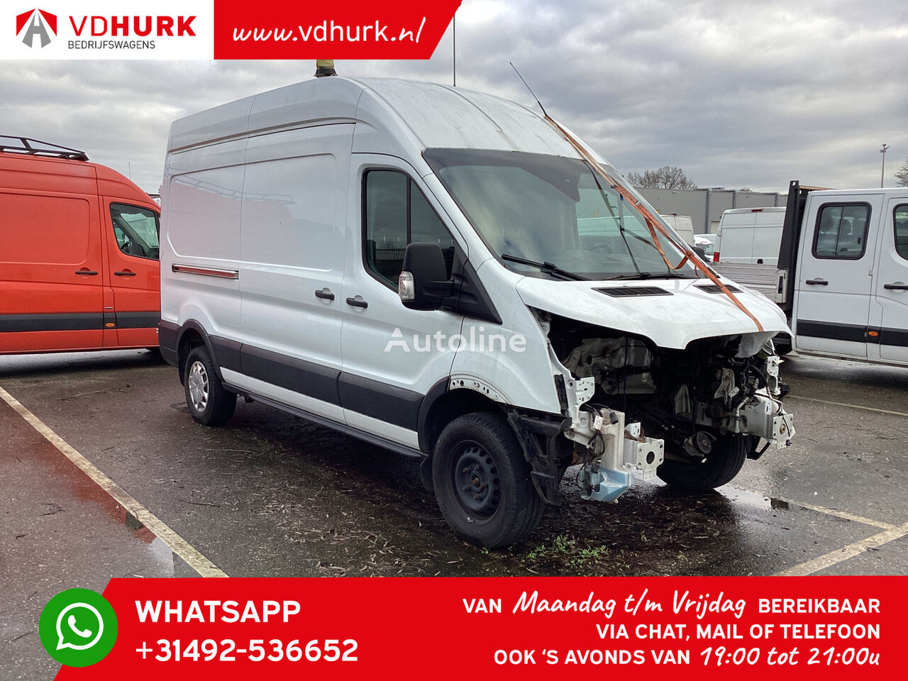 мікроавтобус фургон Ford Transit 350 2.0 TDCI L3H3 Trend AWD / 4x4/ Motor Schade / Versne