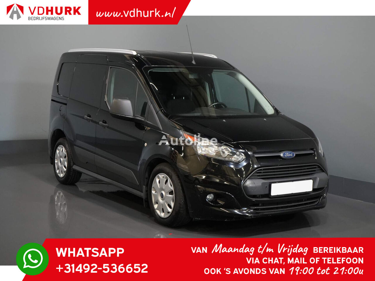 mikroautobusas furgonas Ford Transit Connect 1.5 TDCI 100 pk EURO6 Aut. 3pers./ Standkachel/