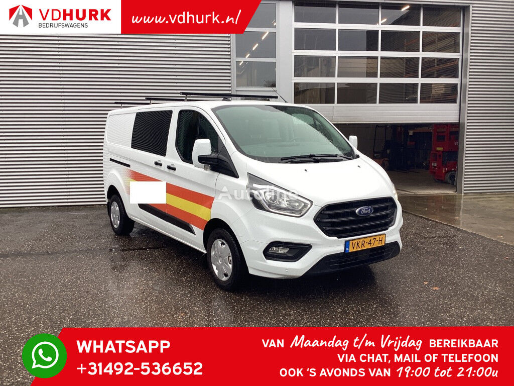 furgon Ford Transit Custom 2.0 TDCI L2 DC Dubbel Cabine 27.000 km! Carplay/