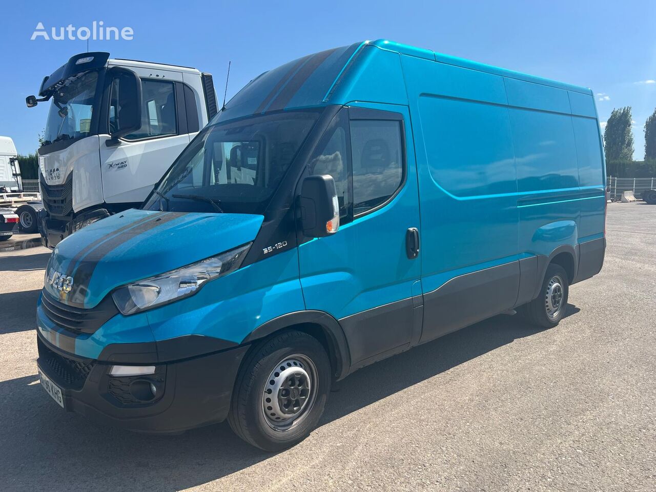 IVECO DAILY 35S12 closed box van