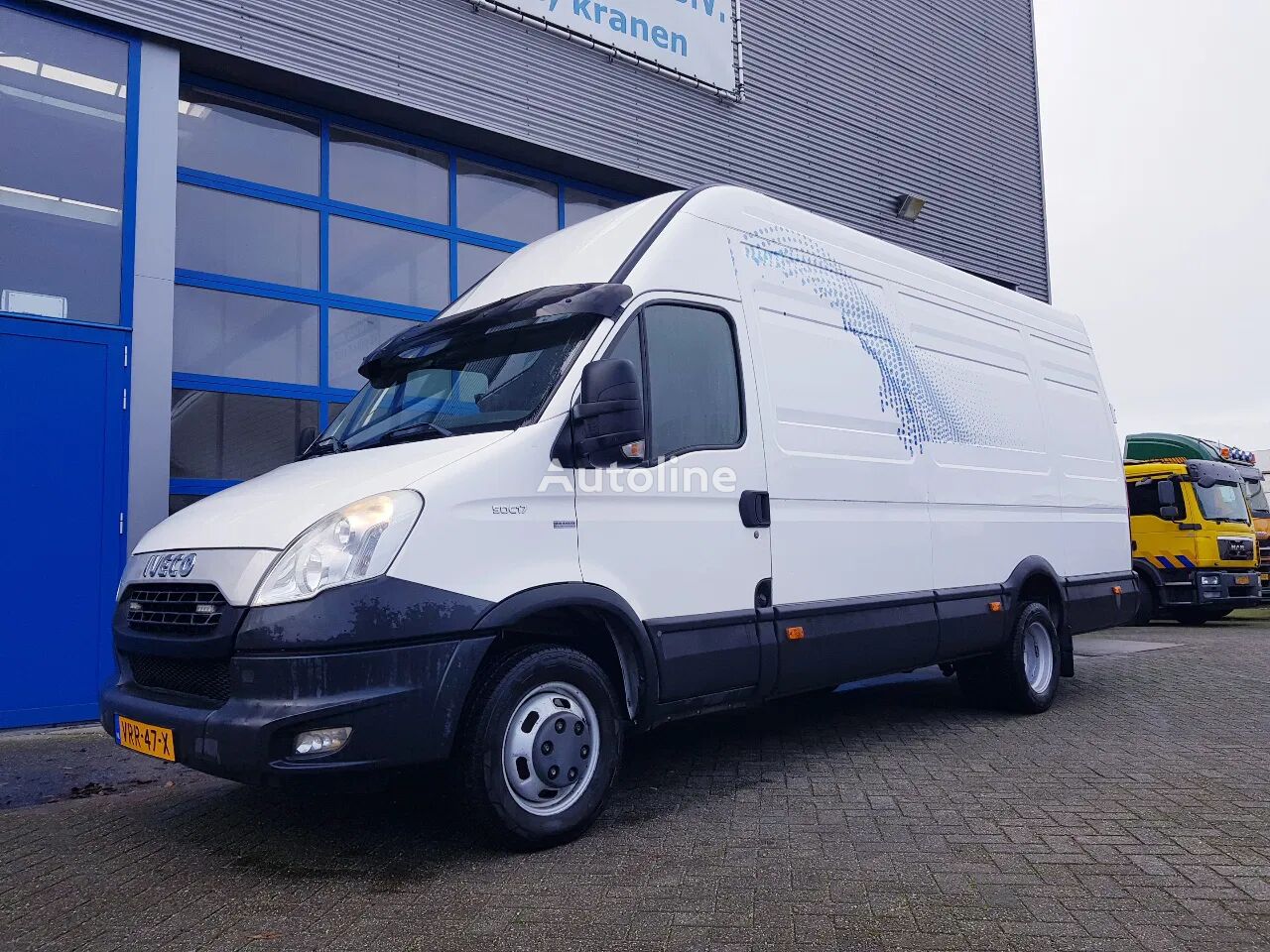 dodávka furgon IVECO Daily 50 C17 Lang + Hoog Dubbel lucht Double tires TÜV