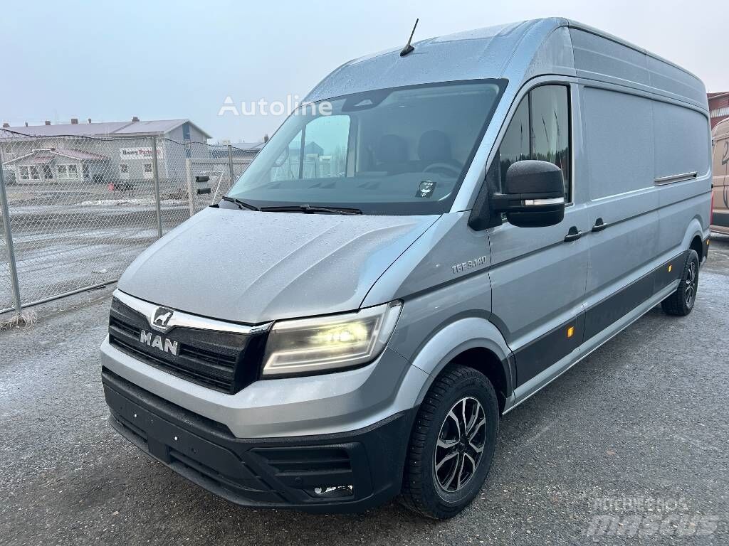 new MAN TGE 3.140 closed box van