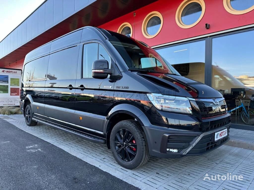 جديد الميكروباصات شاحنة مقفلة MAN TGE Individual Lion S 3.180 4X4 SB 2,0TDi DSG camper van 14m3