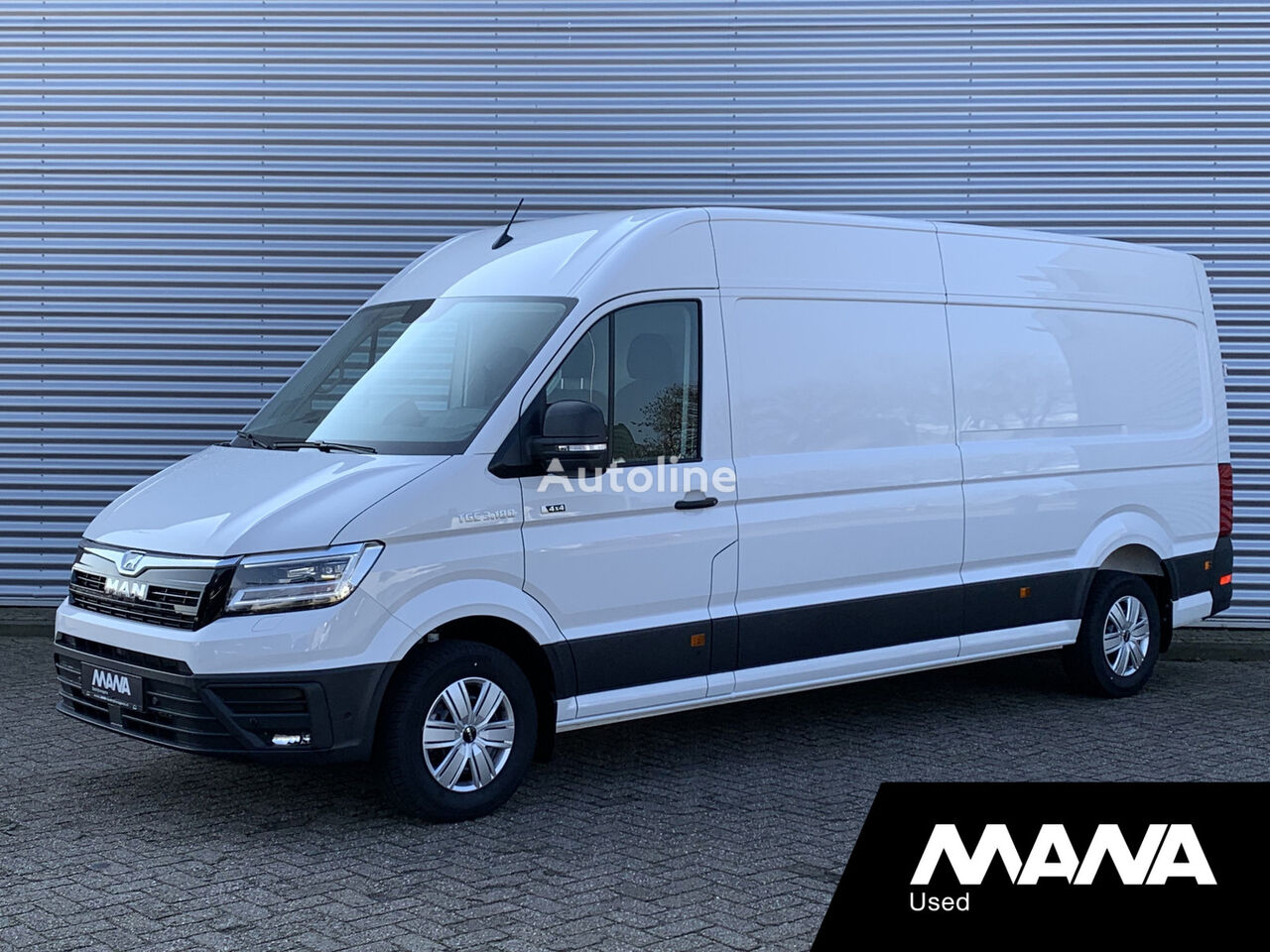 MAN TGE VOLL!!! 3.180 4X4 L4H3 Automaat LED Standkachel Climatronic  closed box van