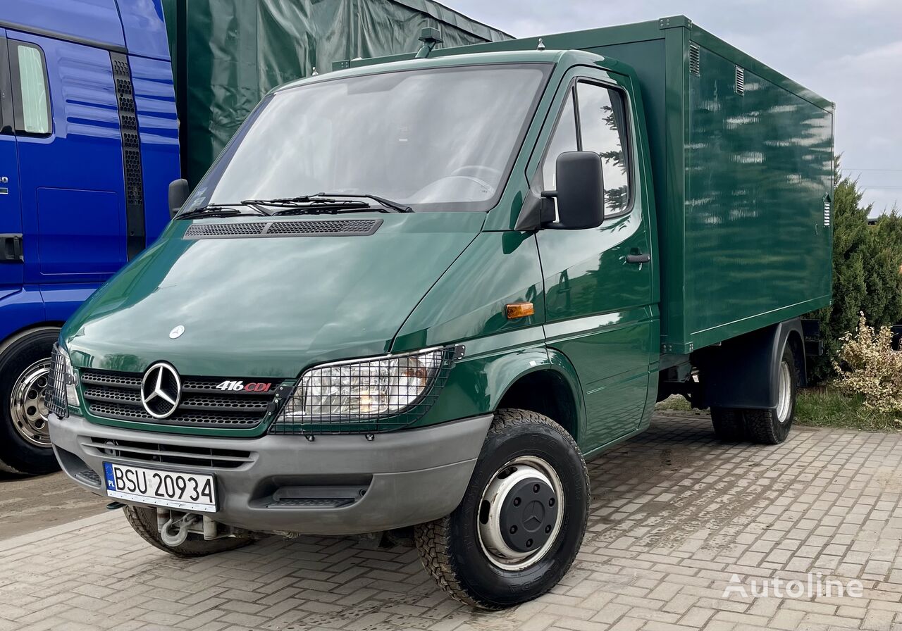 الميكروباصات شاحنة مقفلة Mercedes-Benz 416 CDI  Sprinter 4x4  43000km TOP! Camper