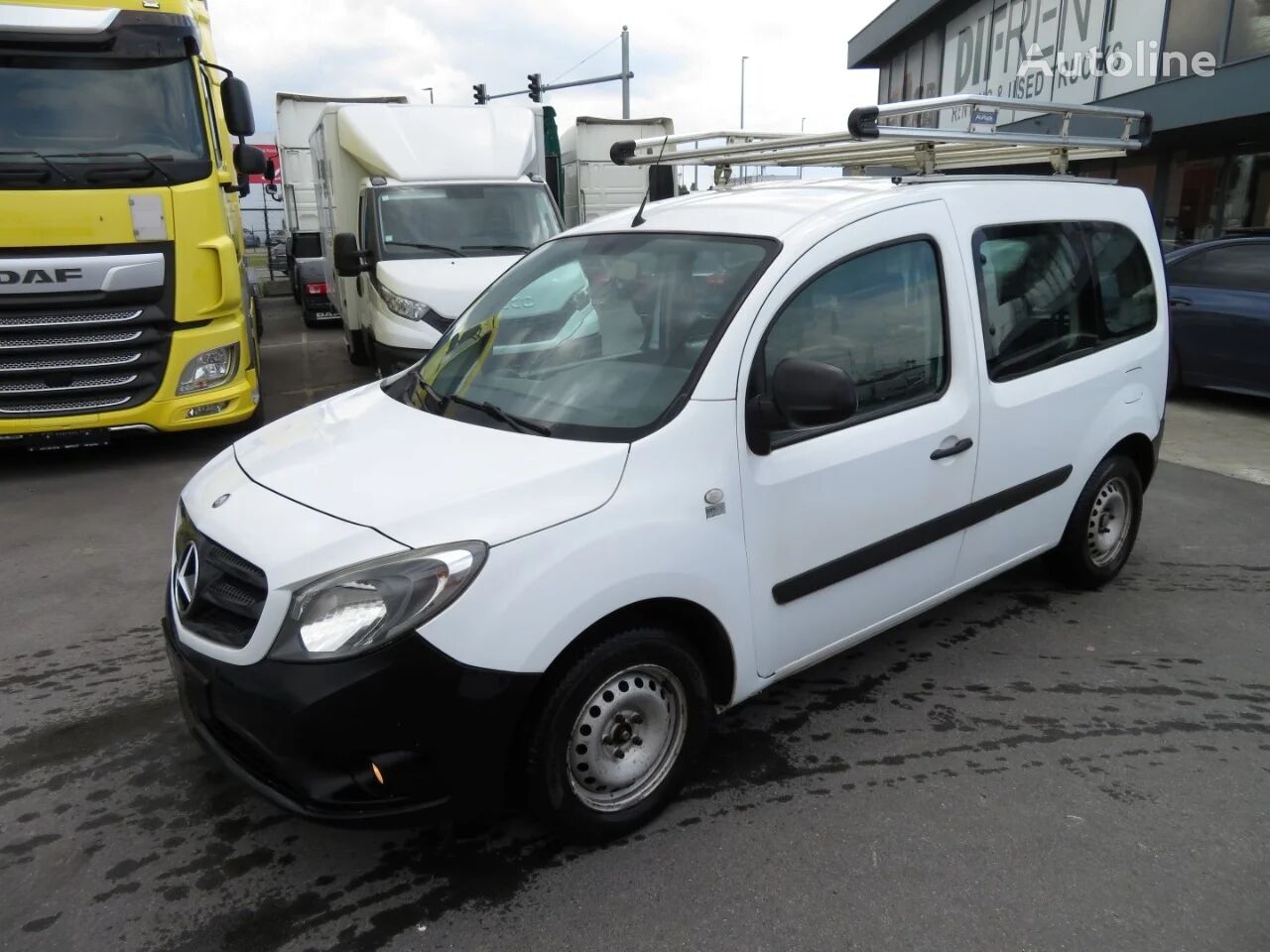 μίνι φορτηγό κόφα Mercedes-Benz CITAN 109 CDI A2