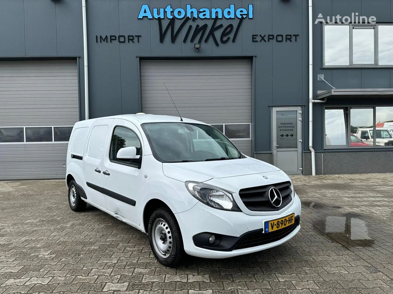 μίνι φορτηγό κόφα Mercedes-Benz CITAN 109 CDI LANG EURO6