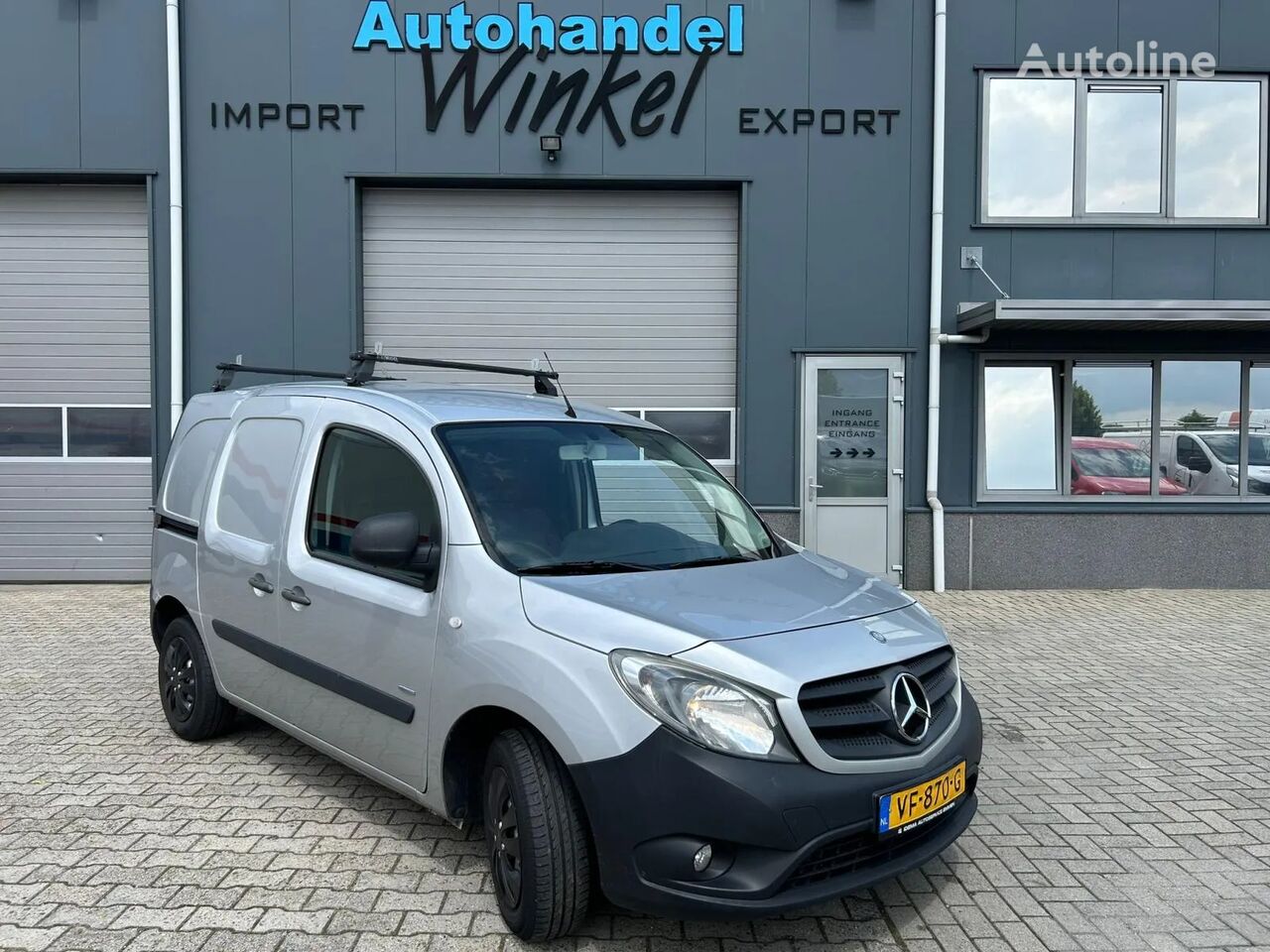 الميكروباصات شاحنة مقفلة Mercedes-Benz CITAN with AIRCO, EURO 5