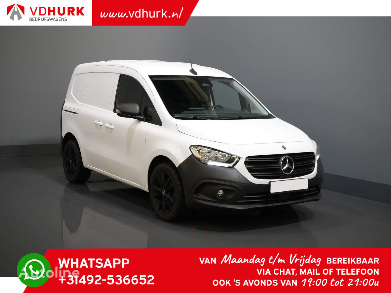 fourgon utilitaire Mercedes-Benz Citan 110 CDI Aut. 17" LMV/ 3Pers./ Stoelverw./ Carplay/ Cruise/