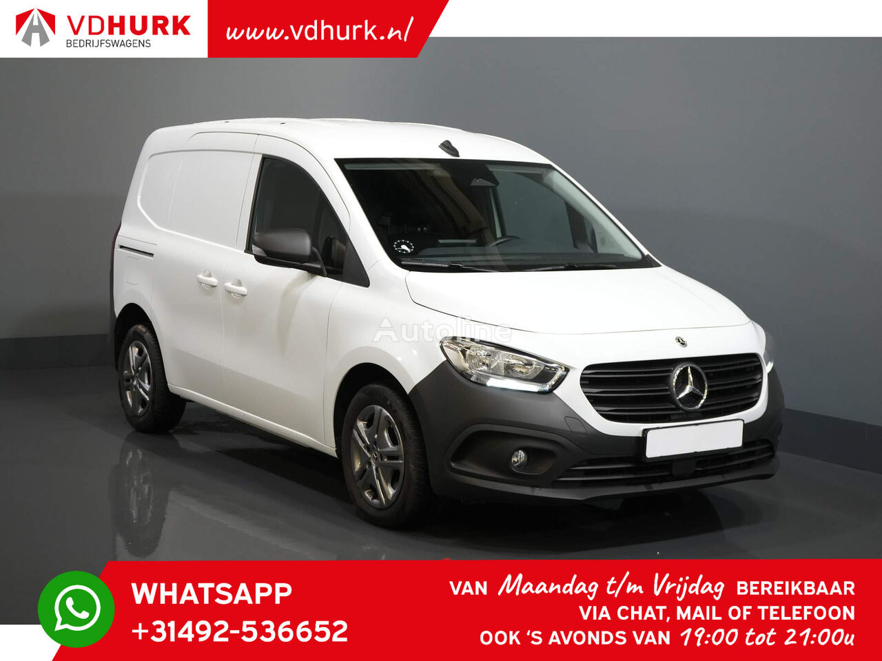 Mercedes-Benz Citan 110 CDI Aut. MBUX/ 3 Pers/ Cruise/ Keyless/ Camera/ PDC/ S mikroautobuss furgons