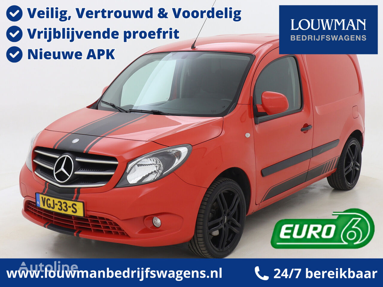 dostawczy furgon Mercedes-Benz Citan 111 CDI 111PK *Edition* Lichtmetalen velgen Cruise control