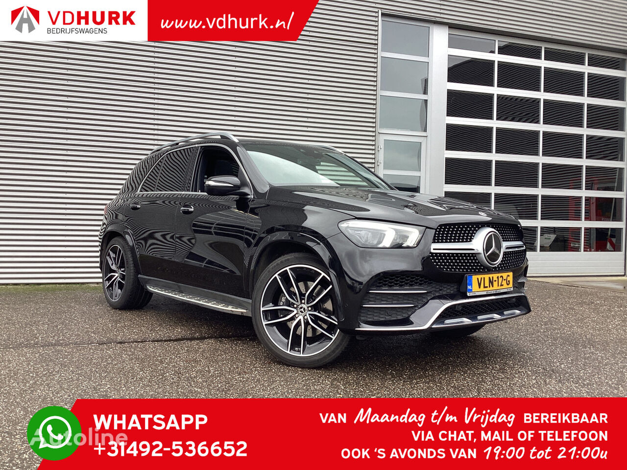 Furgon Mercedes-Benz GLE 400D 4MATIC Grijs Kent. AMG/ Airmatic/ Panorama/ Mem.Stoelen - Autoline