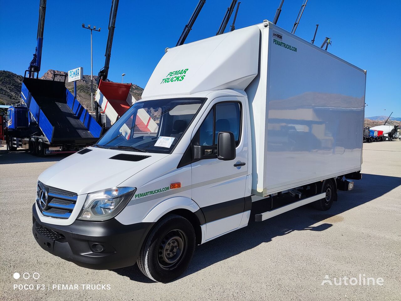 화물 밴 Mercedes-Benz SPRINTER 314 CDI CAJA CERRADA EURO 6