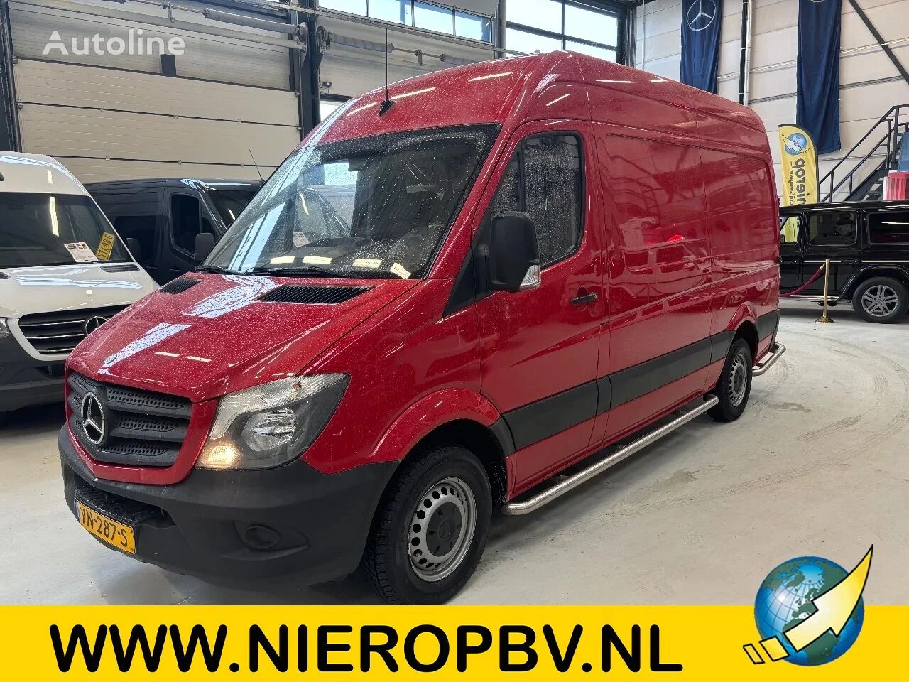 الميكروباصات شاحنة مقفلة Mercedes-Benz Sprinter 210CDI L2H2 270 Graden Deuren 146.700KM