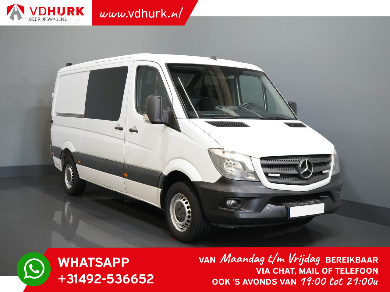 Mercedes-Benz Sprinter 213 2.2 CDI 130 pk L2 2xSchuifdeur/ Camera/ APK 5-25 パネルバン