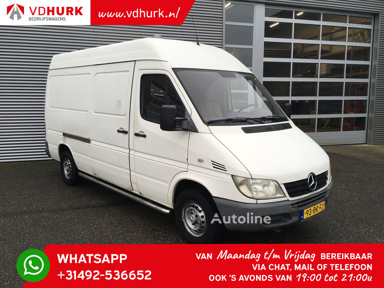 Mercedes-Benz Sprinter 311 CDI L2H2 2.8t Trekhaak APK 4-7-‘25 closed box van