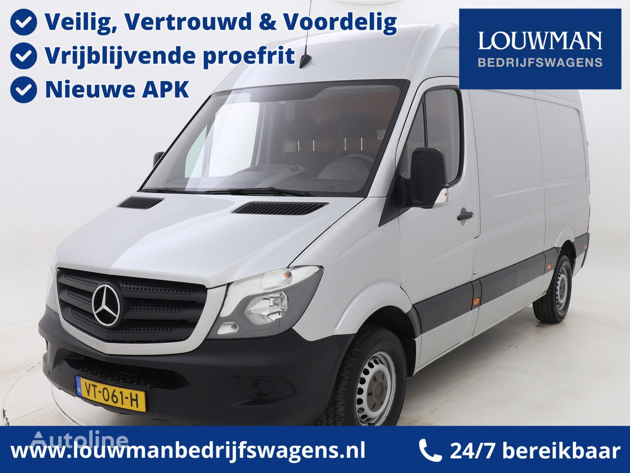 Mercedes-Benz Sprinter 313 2.2 CDI L2H2 PDC Inriching Omvormer Lucht geveerde  furgoneta