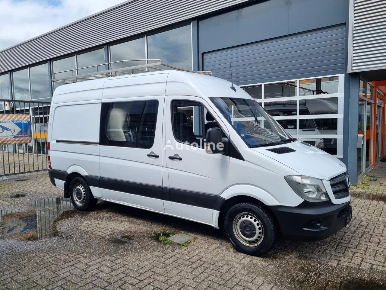 Mercedes-Benz Sprinter 313 CDI L2H2 DC 7 Zits Euro 5B gesloten bestelwagen