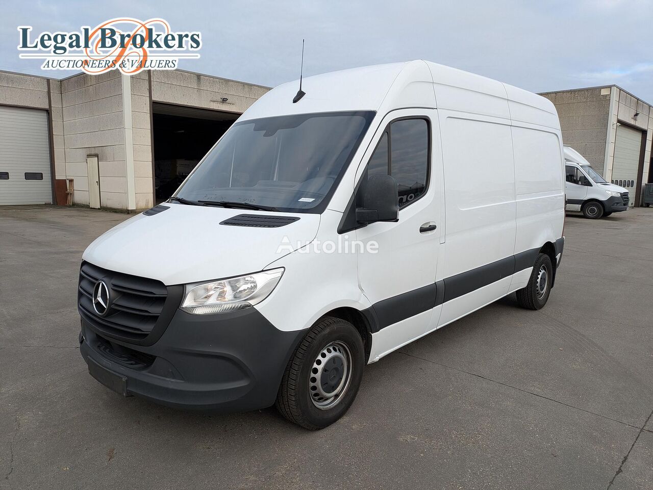 μίνι φορτηγό κόφα Mercedes-Benz Sprinter 314 2.1 CDi L2H2 - Lichte vracht